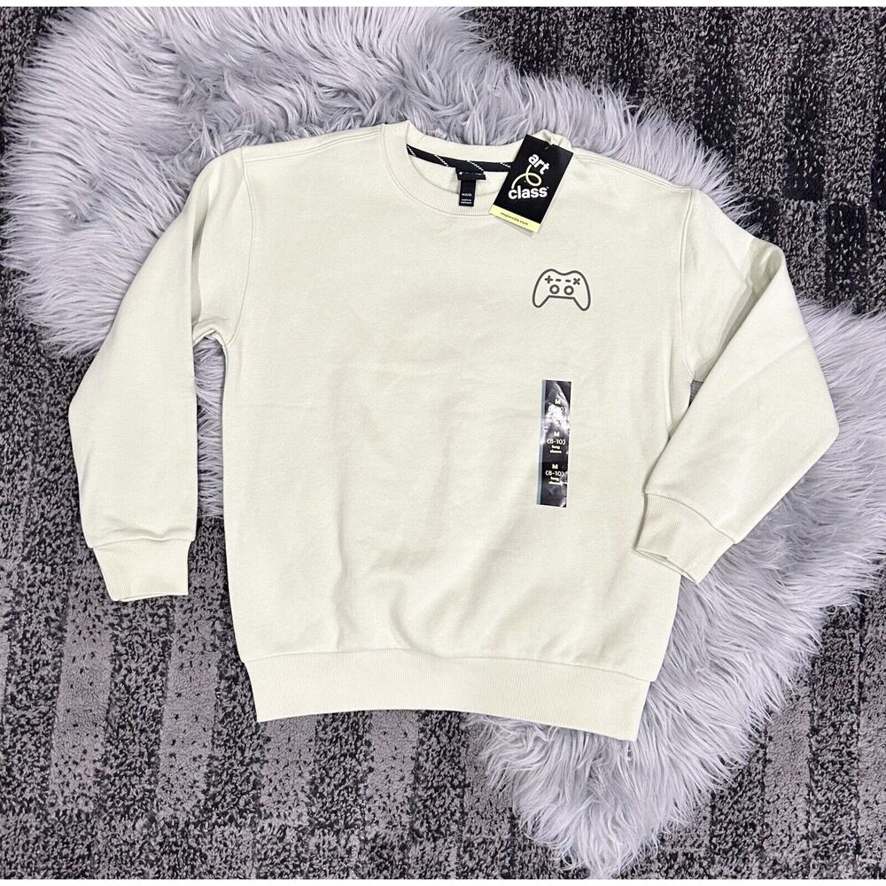 Art Class Responsible Style‎ Green Gamer Sweatshirt Size 8/10-M